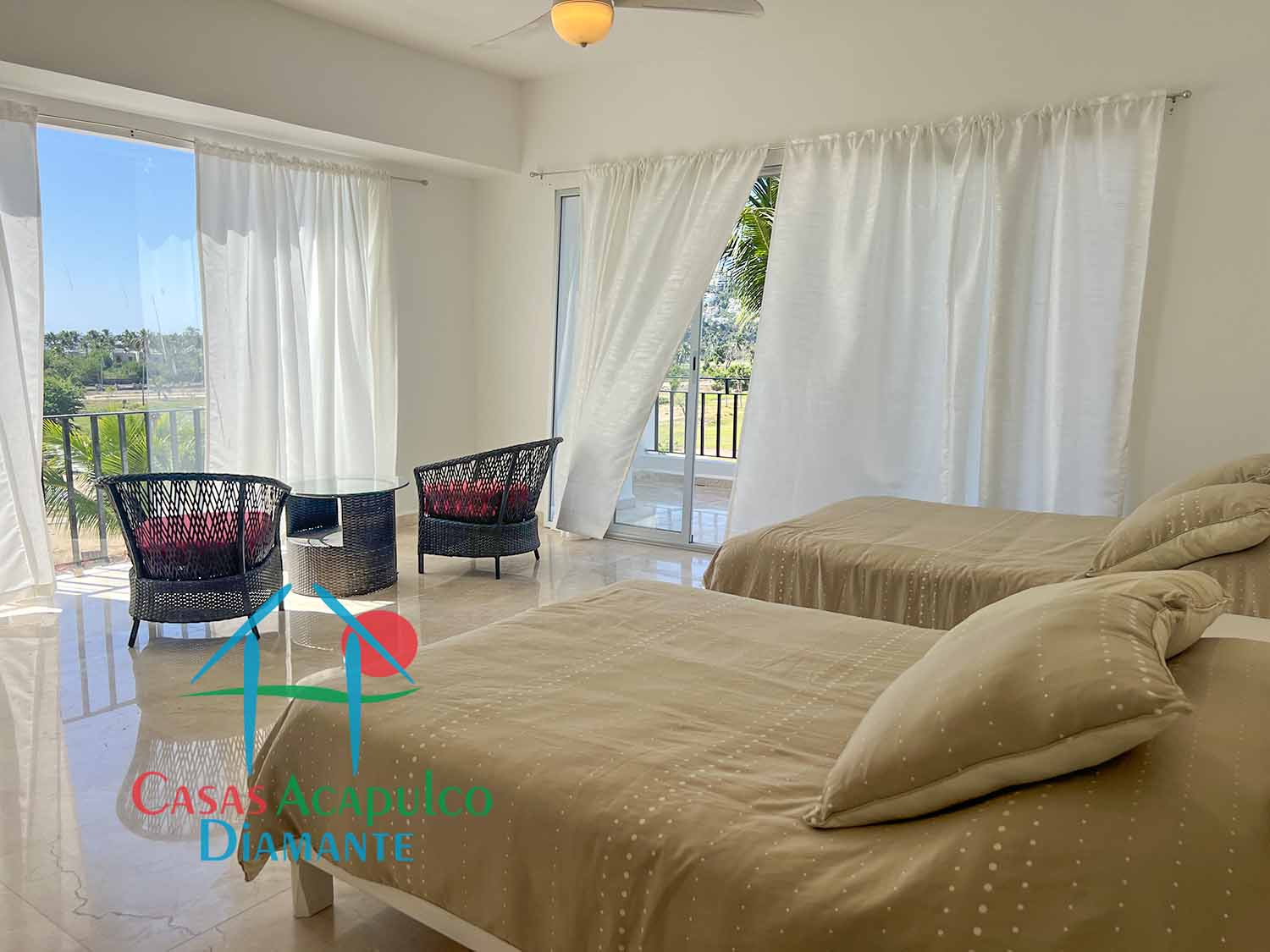 Azteca Princess 408 - Recámara uno 1